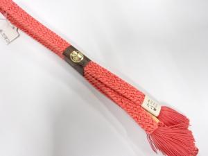 未使用品　正絹　手組帯締め